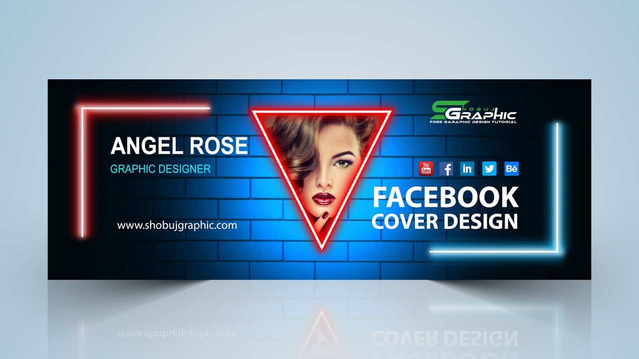 Abstract Facebook Cover Design - Photoshop Tutorial