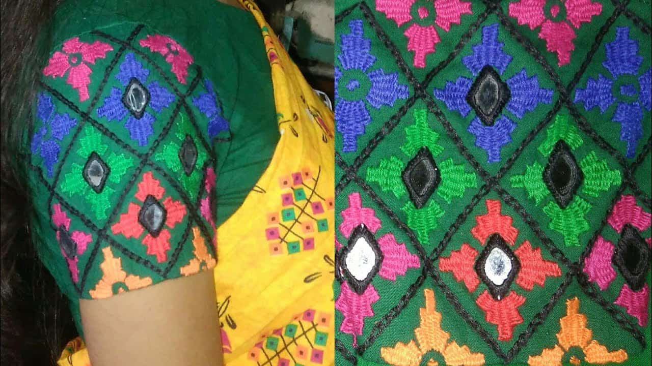 All over design for dress || Latest hand embroidery all over design stitching tutorial ||