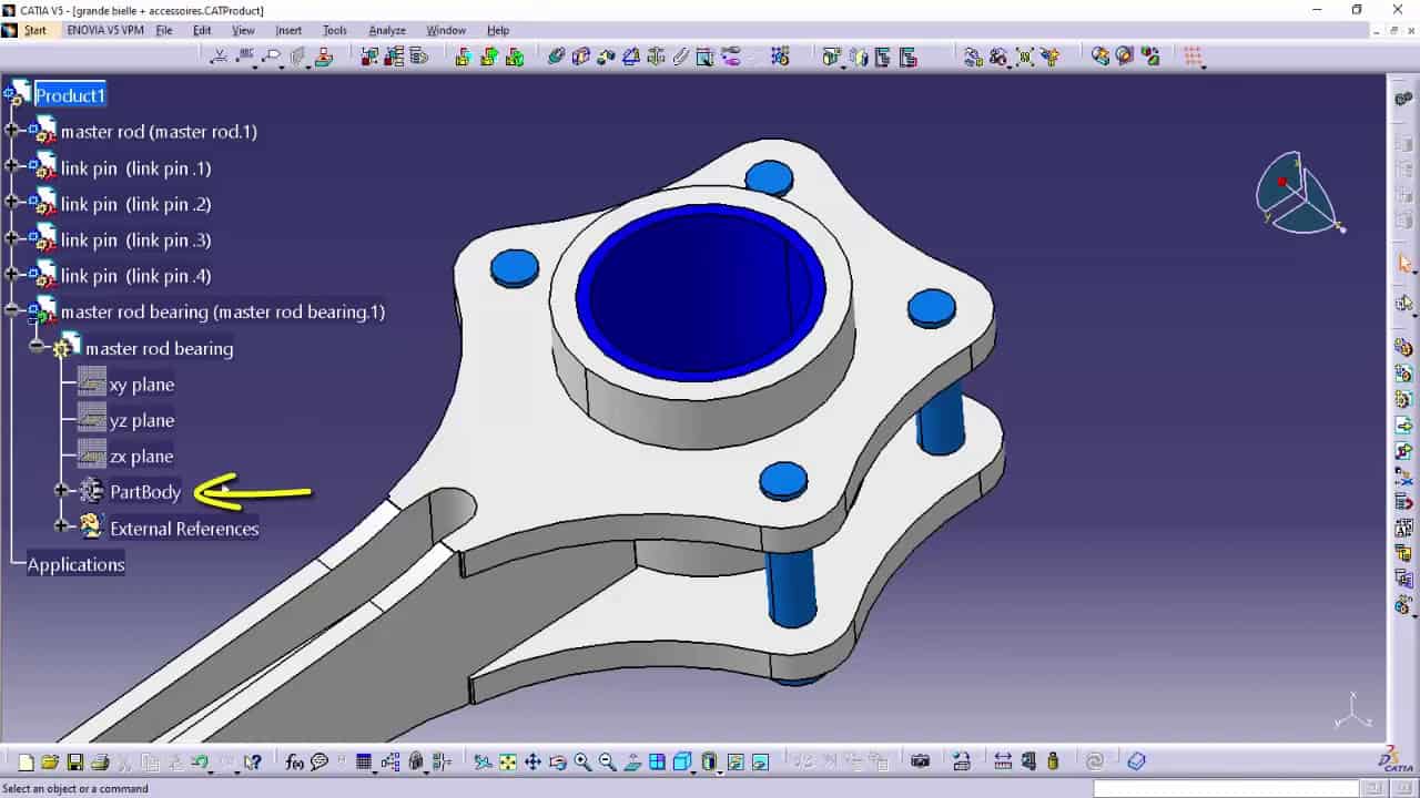 Catia Assembly Design | tutorial for beginner how to edit a parameter