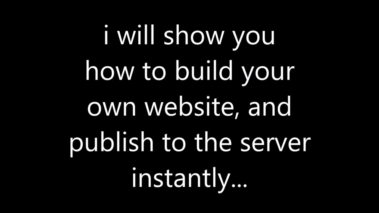 Create Your Own Website+domain