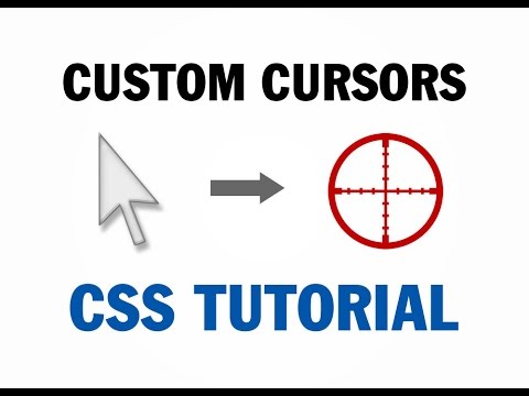 Custom Mouse Cursor Tutorial Canvas CSS HTML