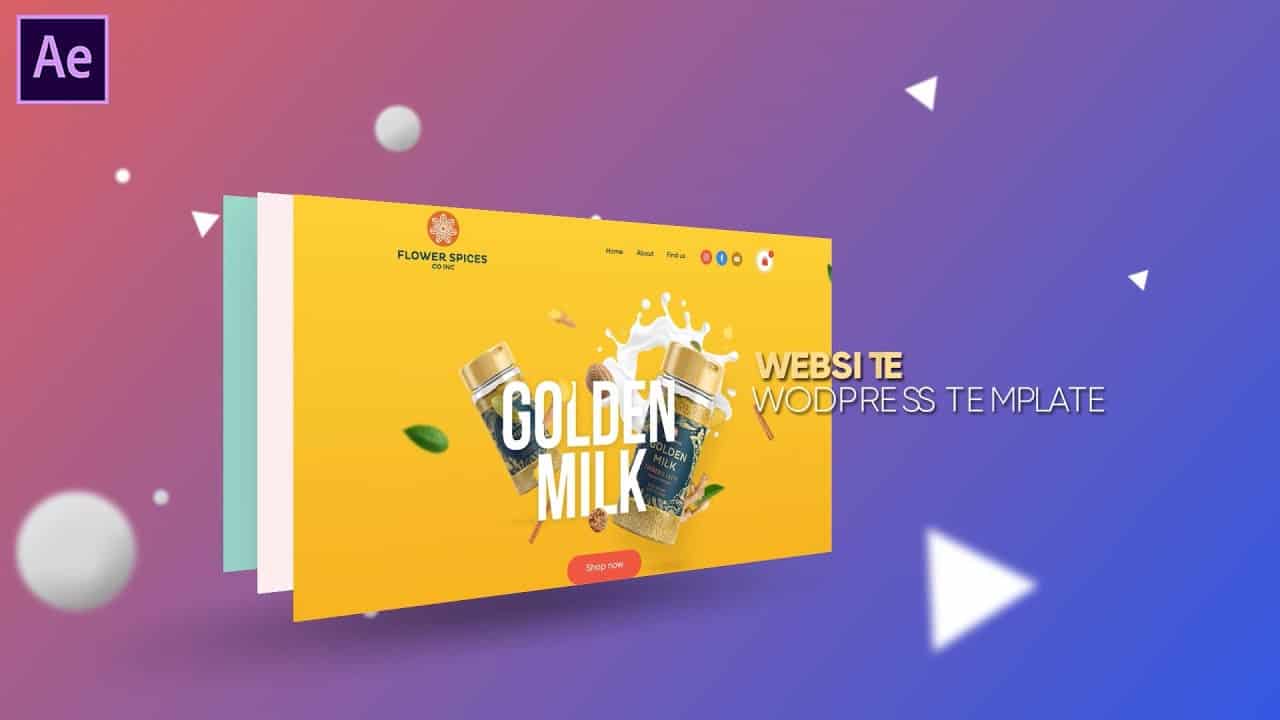 Website Presentation promo In After Effects | After Effects Tutorial | Effect For You