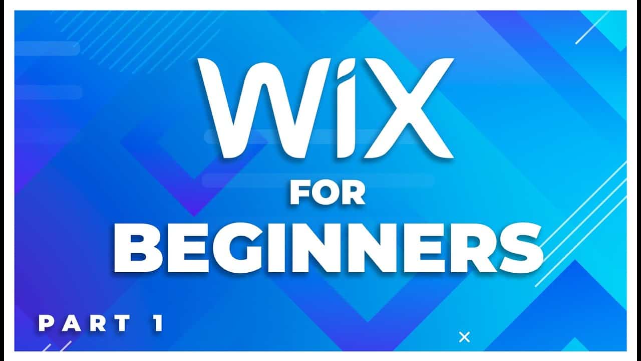 Wix website tutorial for beginners! Part 1 of 5