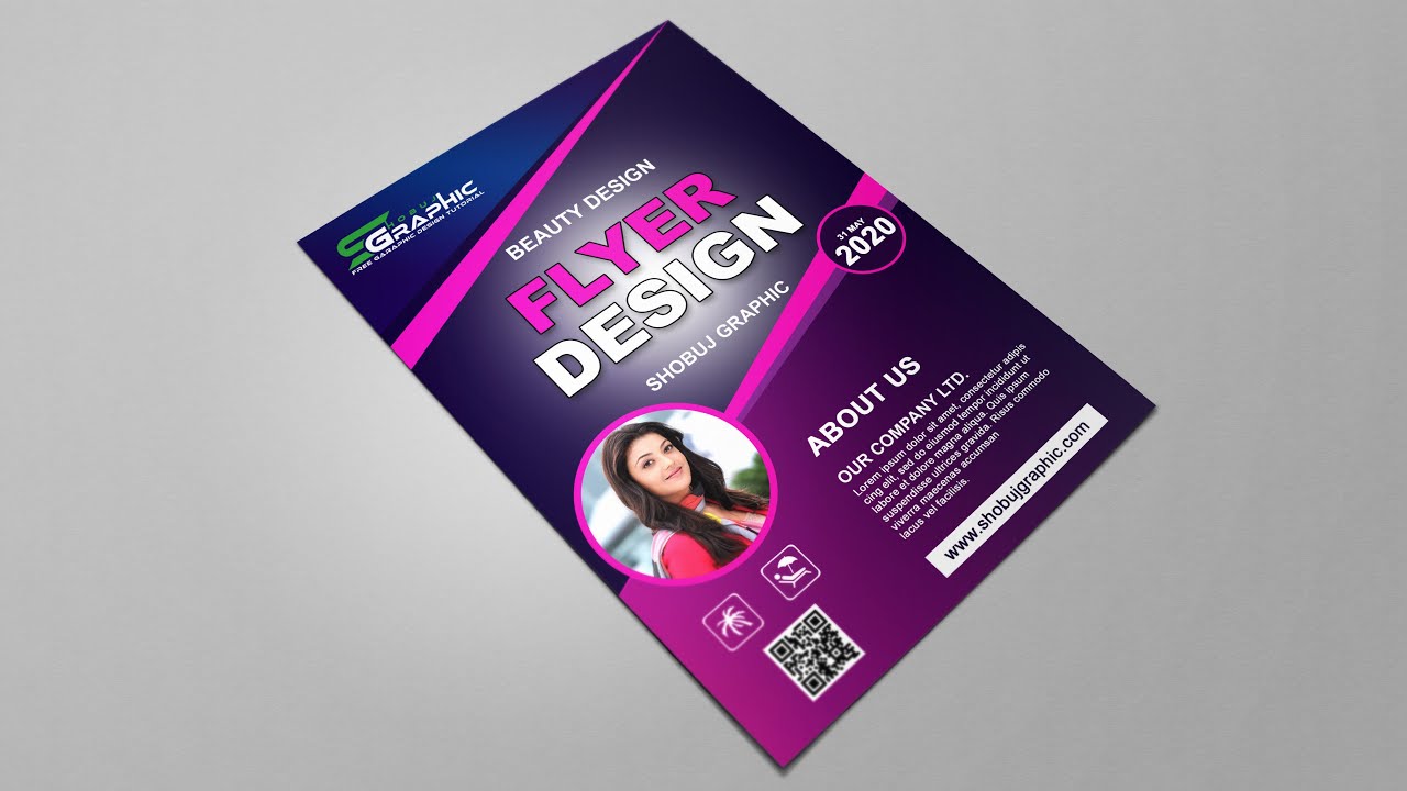 professional flyer design photoshop tutorials