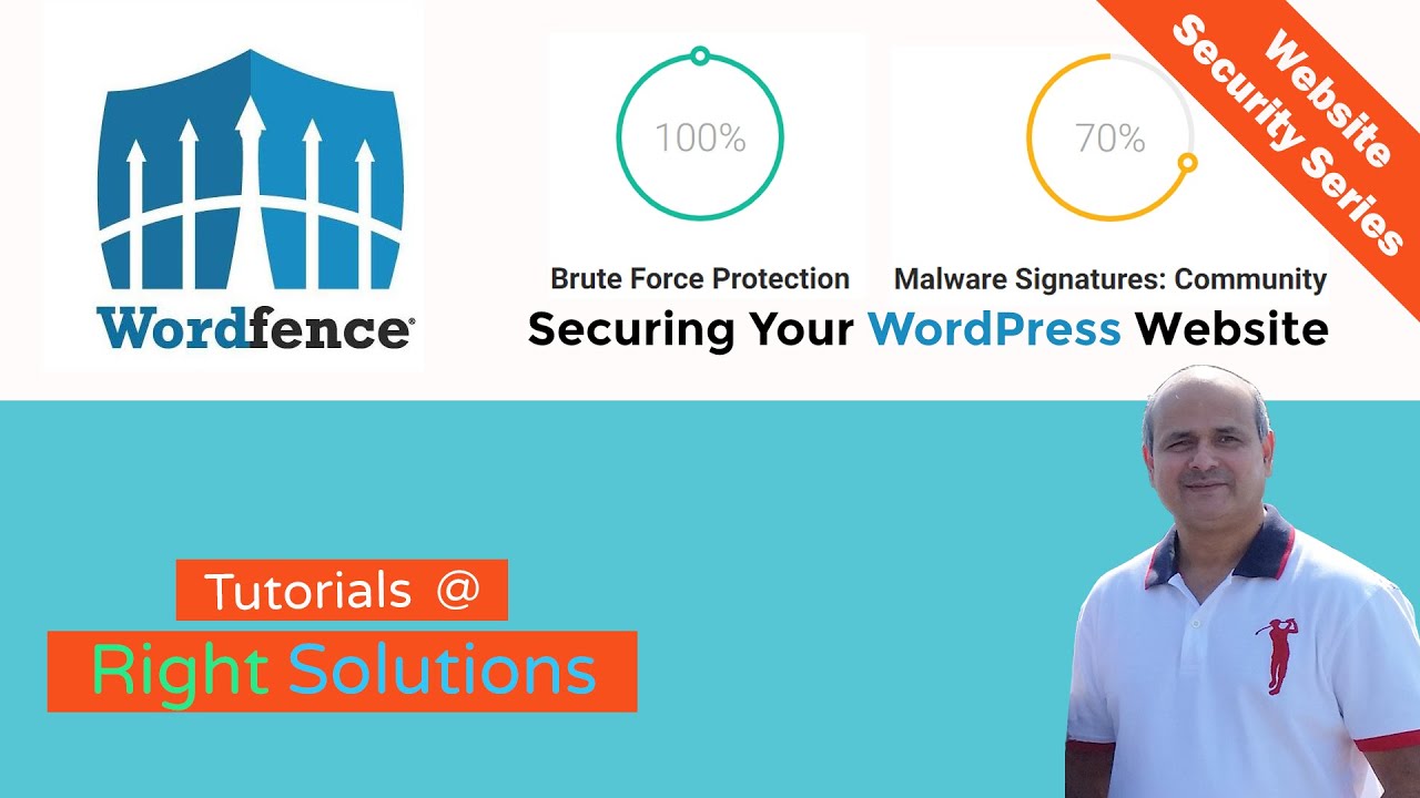 How To Secure Your WordPress Website  - Wordfence Security Plugin Tutorial