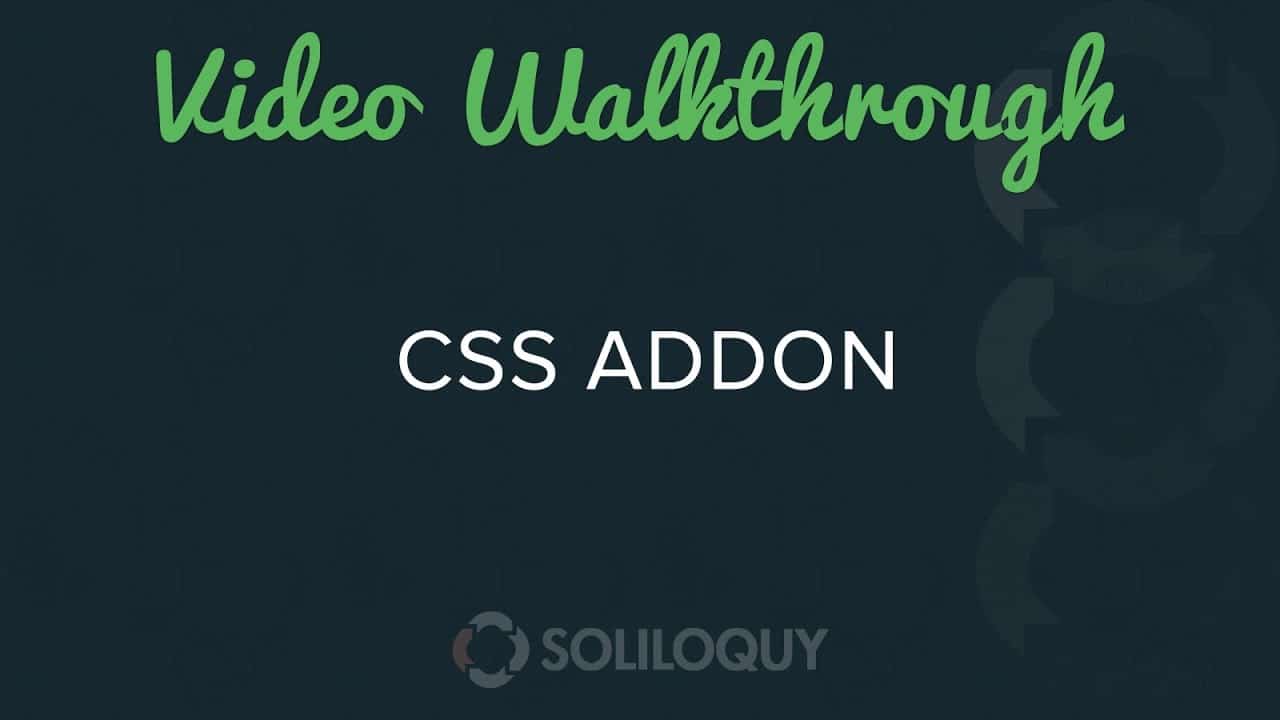 Customize your WordPress Slider by using the CSS Addon for Soliloquy