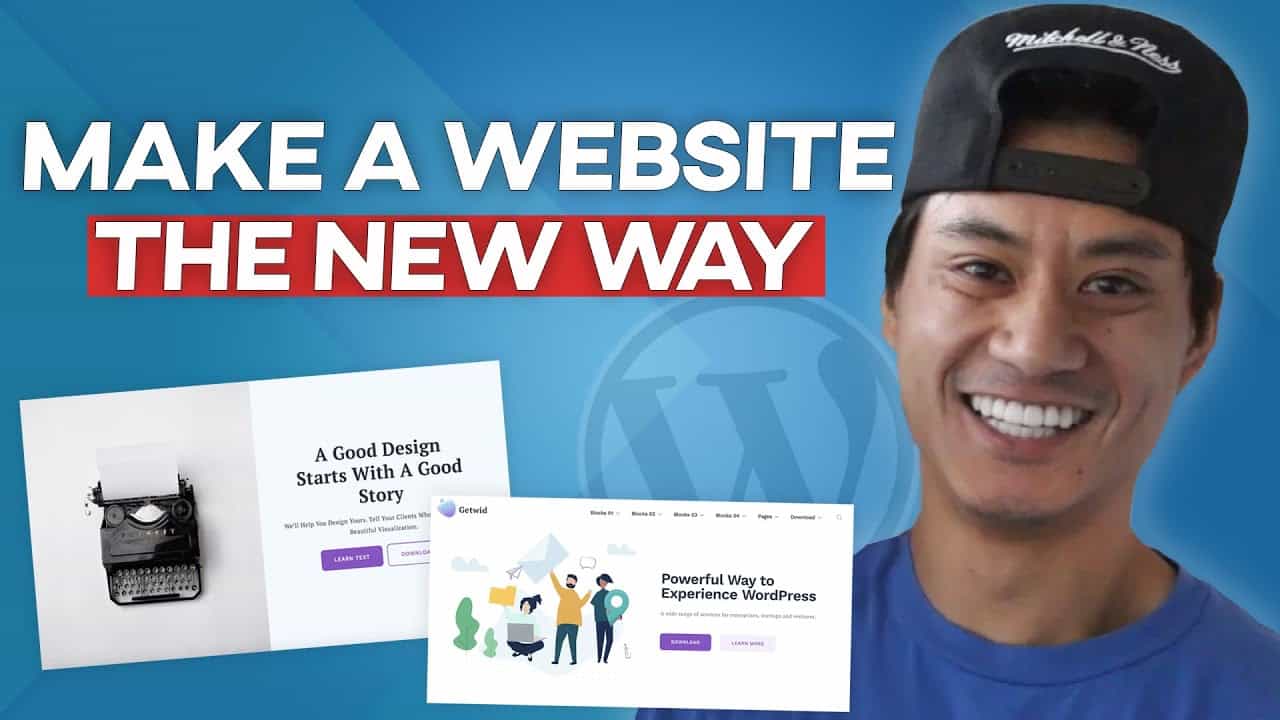 How to Make a Wordpress Website with GetWid Blocks - 2020 - The NEW Way