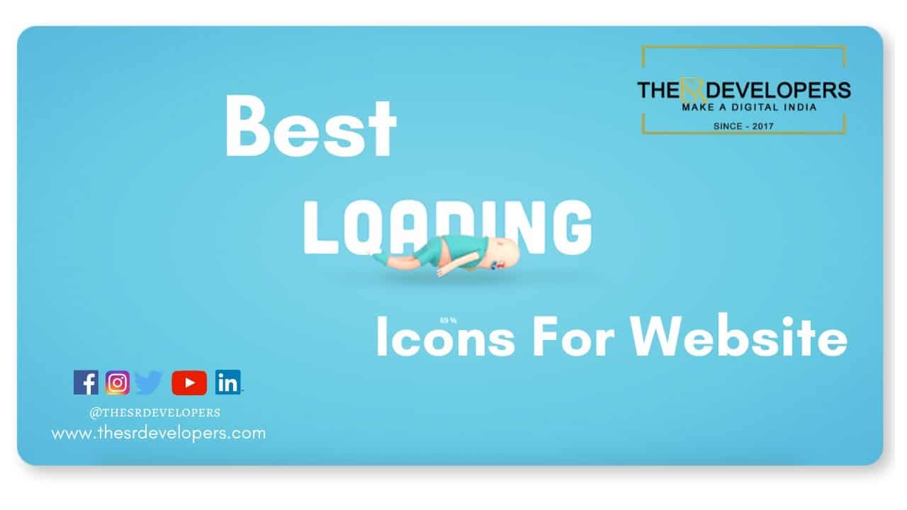 Best Loading Icons For Website #thesrdevelopers #webdesign #loading #website #cssloader #css