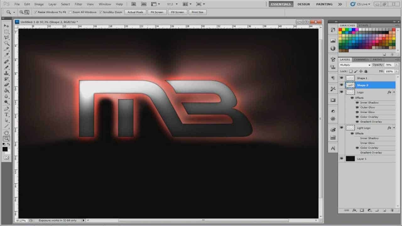 How To Create Your Own Logo - A PhotoShop Tutorial