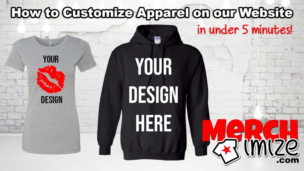 Design Your Own Tees Hoodies Tanks Joggers and More apparel on Merchimize