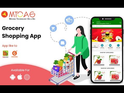 Develop Your Own Grocery Shopping App | Big Basket App Clone | grocery app development