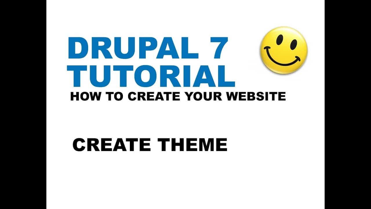 Drupal 7 Tutorial - Create Theme - How to create your website - YTJunkie.com - Part 3