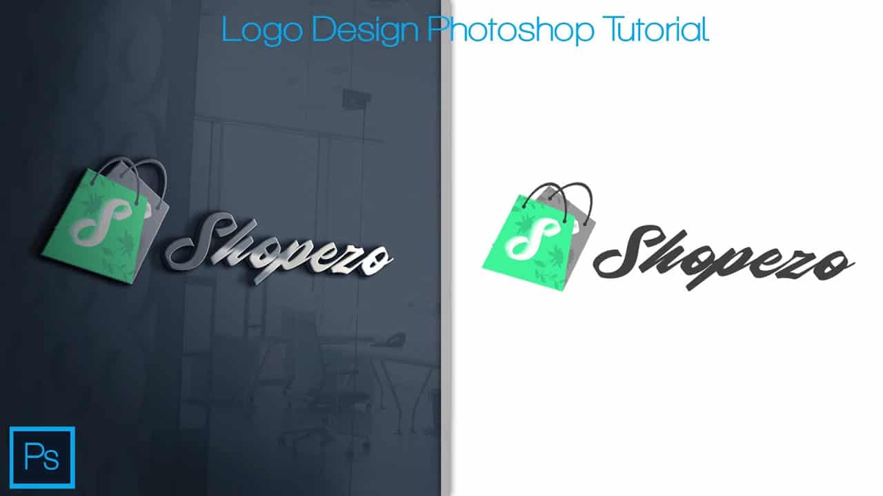 How to Design Your Own Logo Shop For FREE  Tutorial