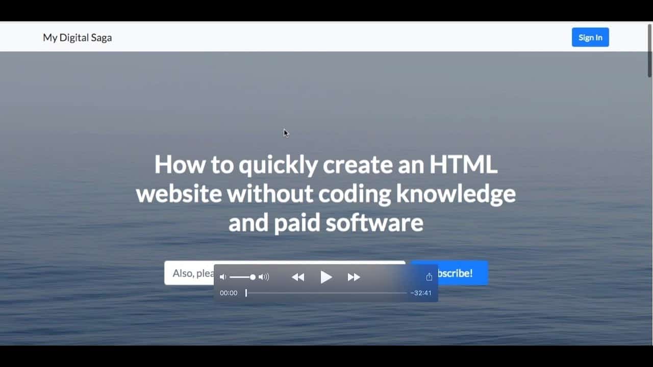 How to Quickly Create an HTML Website without Coding Knowledge and a Paid Software [FOR BEGINNERS]