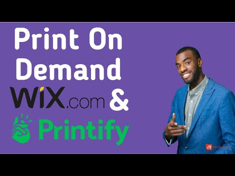 Integrate Printify With Wix | Printify Wix Tutorial | Print On Demand Wix Tutorial