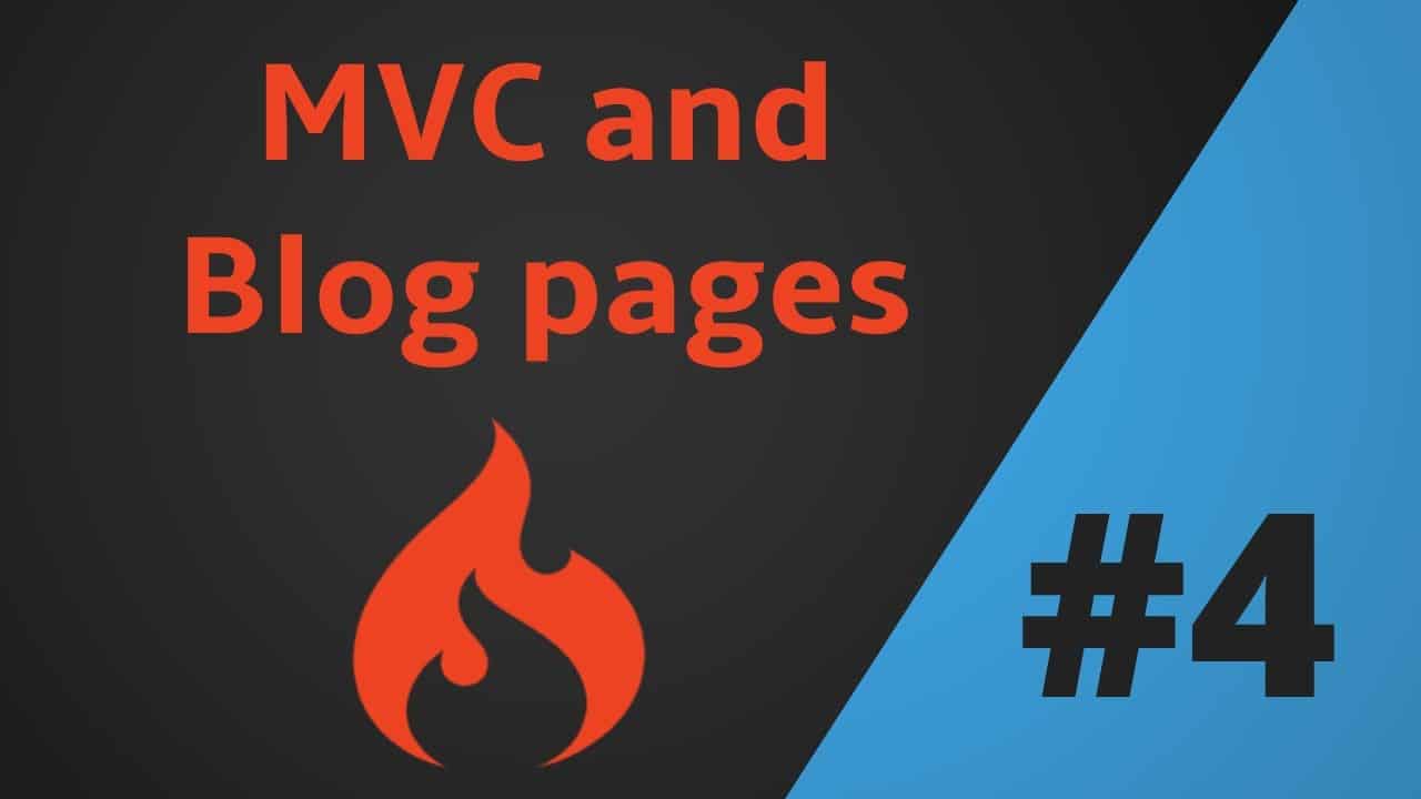 MVC and how to create your first blog with Codeigniter 4 | Tutorial Part 4
