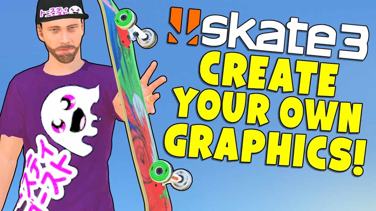 Skate 3: Create Your Own Graphics in 2020! (PS3 and Xbox)