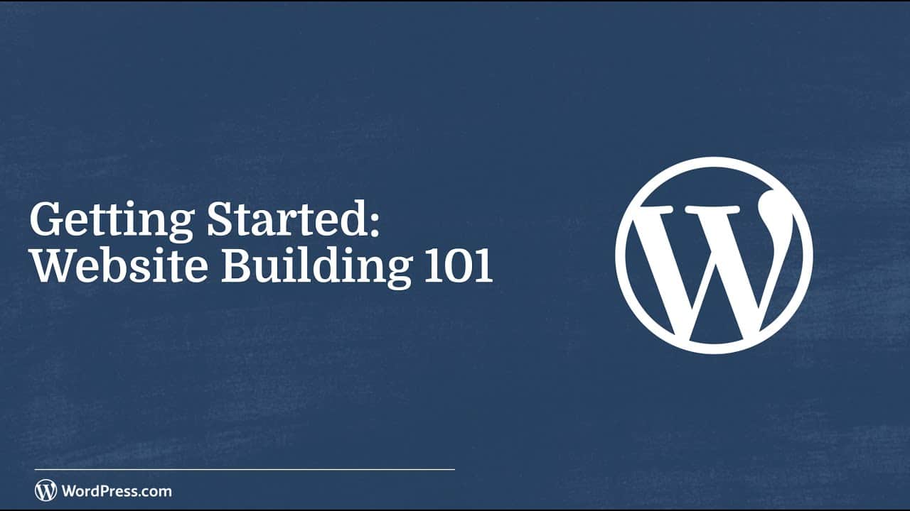 WordPress.com Webinars: Website Building 101 Demo | July/August 2020