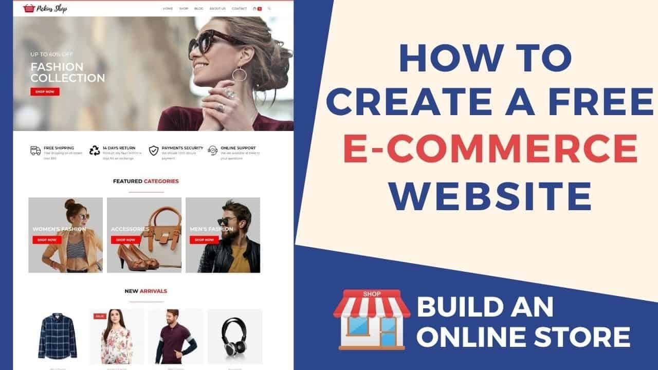 How to Create a Free E-commerce Website with WordPress 2020 - Build an Online Store