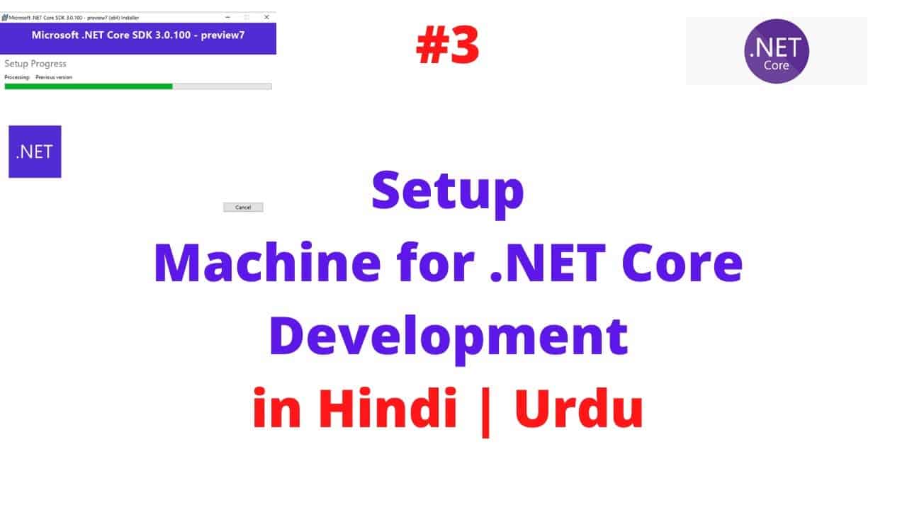 (#3) Setting up dot net core machine development | Asp.Net Core Tutorial for Beginners