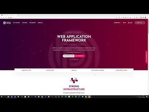 ABP Framework - Web Application Development Tutorial with ASP.NET Core MVC & EF Core / Part 1
