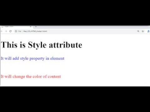 HTML Styles|| HOW TO MAKE YOUR OWN WEBSITE || |CLASS#6|URDU & HINDI LANGUAGE TUTORIAL W3SCHOOL