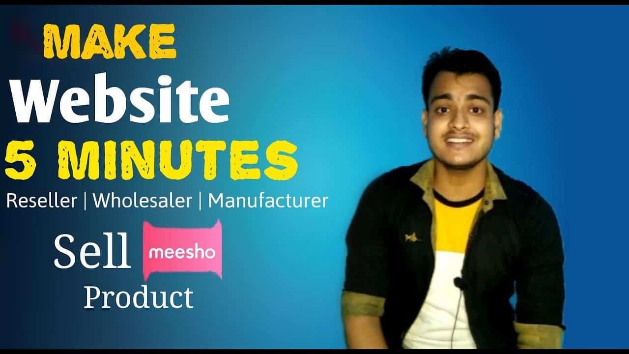 Make A Free Product Selling Website 5 Minutes | Live Demo | Resell Product Through Your Own Website