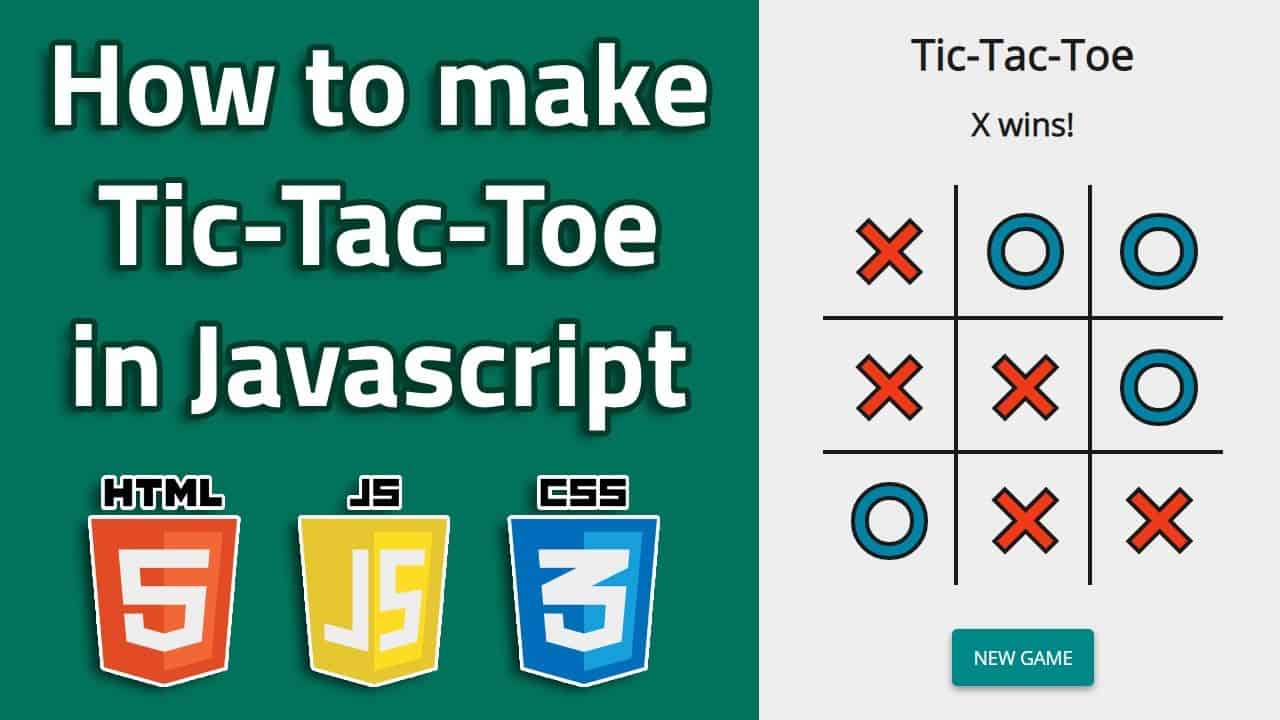 How to code Tic-Tac-Toe in JavaScript - Tutorial