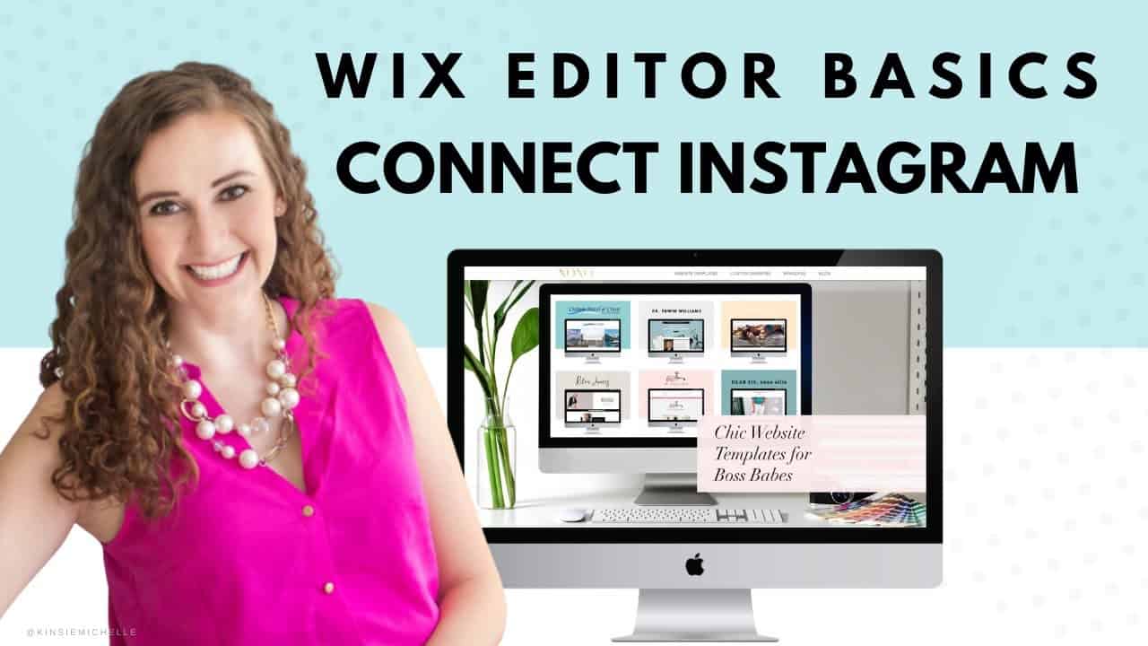 Connect Your Instagram Feed in WIX | WIX Website Tutorial | Design Your Own Website