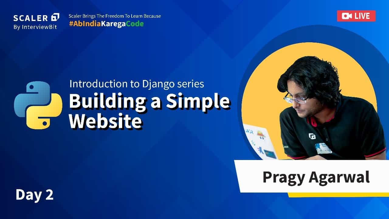 Django Tutorial for Beginners - Building a Simple Website