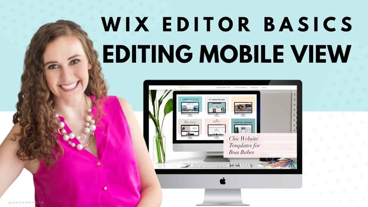 Do It Yourself Tutorials Editing Mobile View in WIX