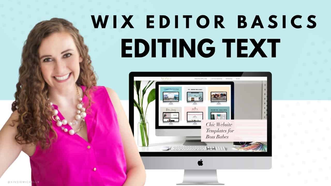 Editing Text in WIX | WIX Website Editor | WIX Tutorials | How to Create Your Own Website