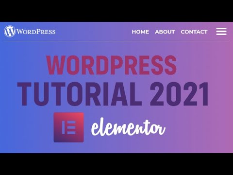 Hostgator WordPress Tutorial 2021 with Elementor | How To Build a Website 2021