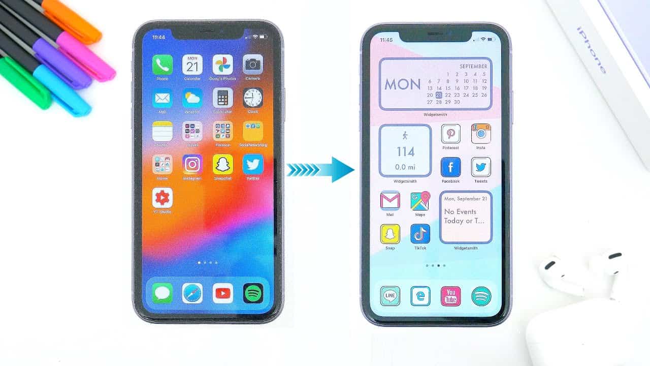 How To: Custom App Icons & Widgets On iPhone Home Screen! (iOS 14)