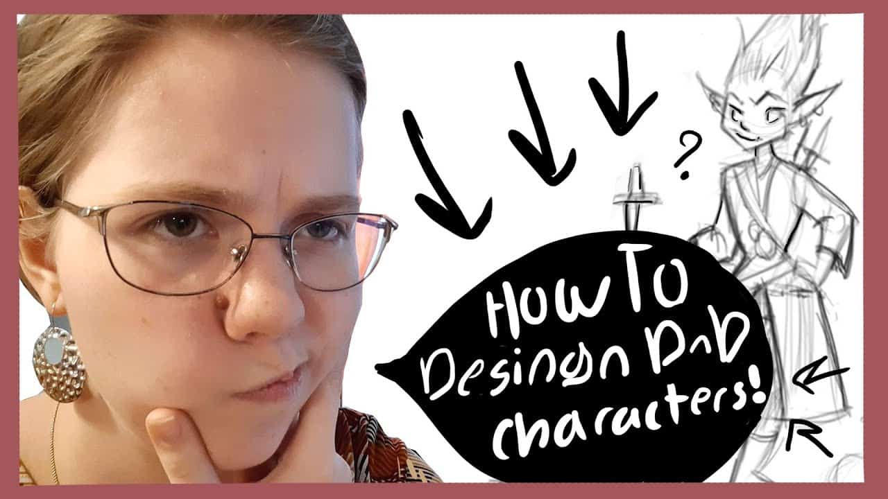 How To Draw And Create Your Own DnD Character! | Character Design Tutorial