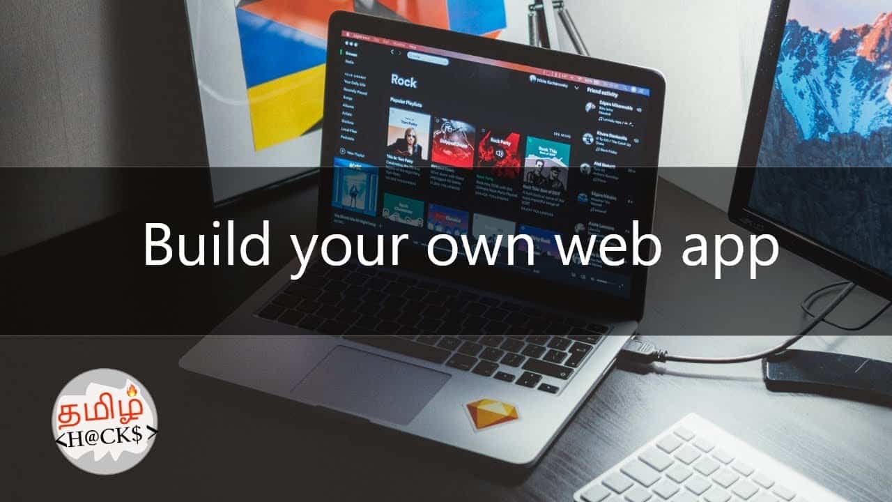 Learn to build your own web app in 10 minutes | complete guide and tutorial | tamil hacks