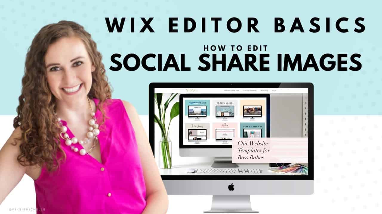 Setting Social Share Images in WIX | WIX Website Tutorials | Design Your Own Website