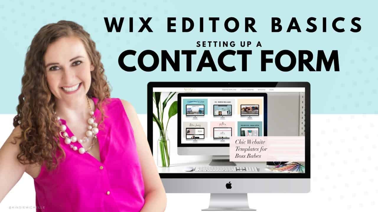 Setting Up a Contact Form in WIX | Wix Website Editor | How to Design Your Own Website