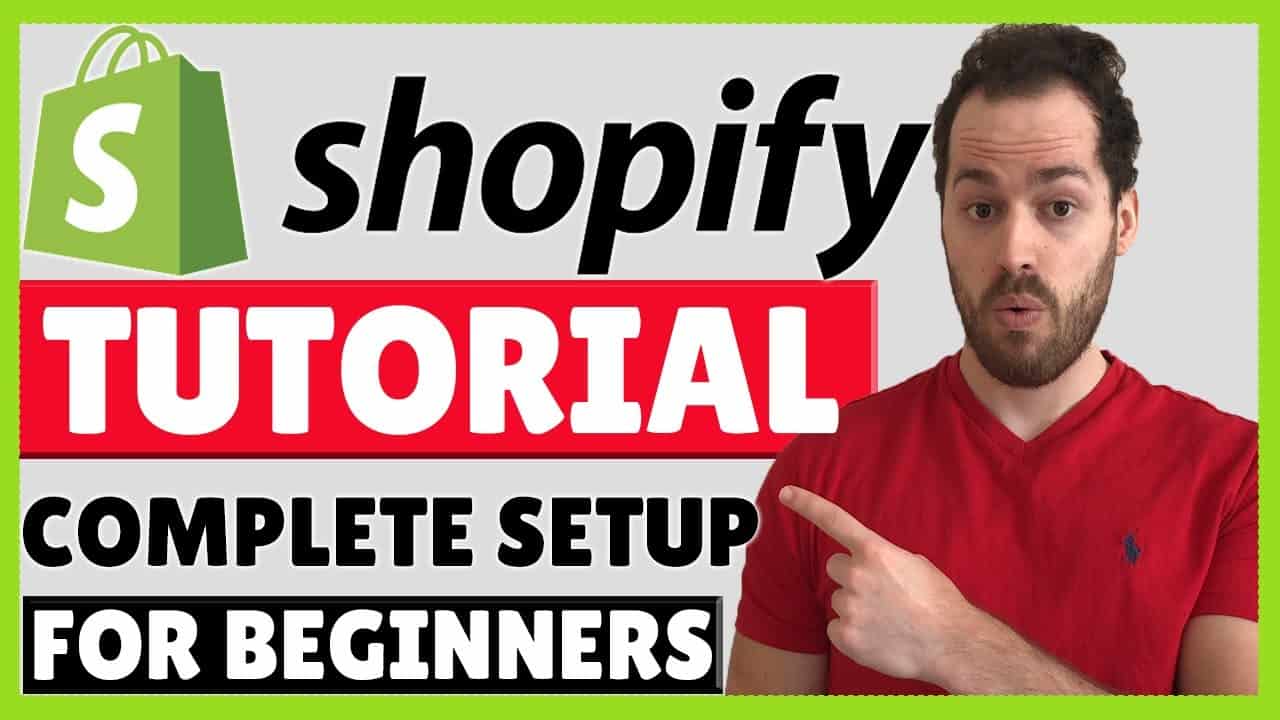 Shopify Tutorial For Beginners 2020 - Shopify Website Design Step By Step