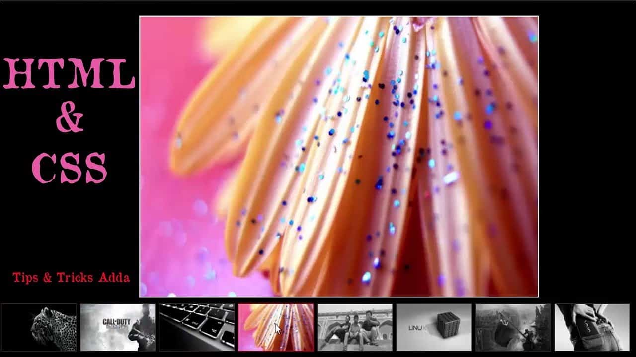 How To Create Gallery Using Only HTML & CSS