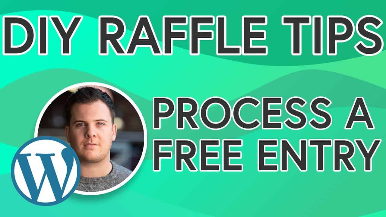 DIY Raffle Website Tips: How To Process A Free Entry Order - [TIP 2] Build Your Own Raffle Site