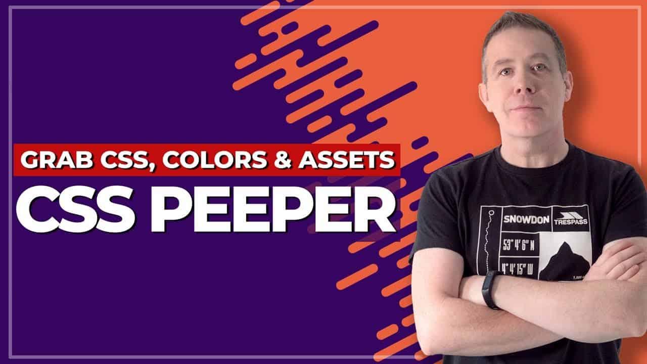 CSSPeeper: Grab CSS, Colours & Assets from ANY Website