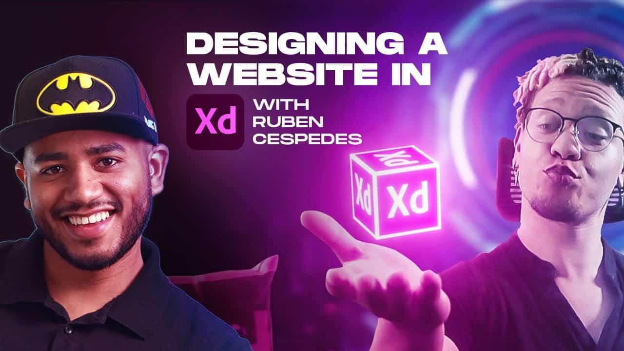 Designing a Website In Adobe XD (Tutorial) - with Ruben Cespedes
