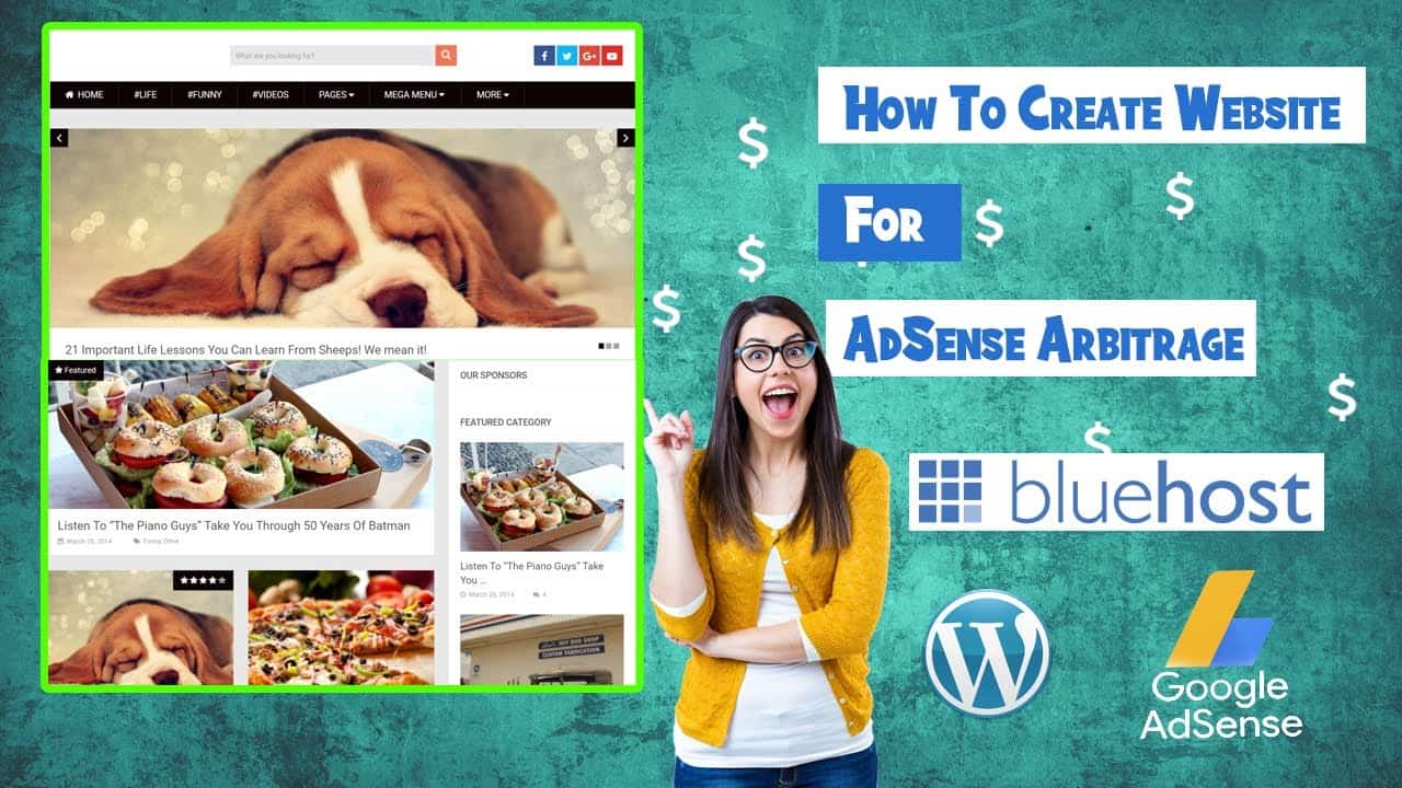 How to ⛏  Build Your Own Website For AdSense  | Adsense Arbitrage Free Course Part 1