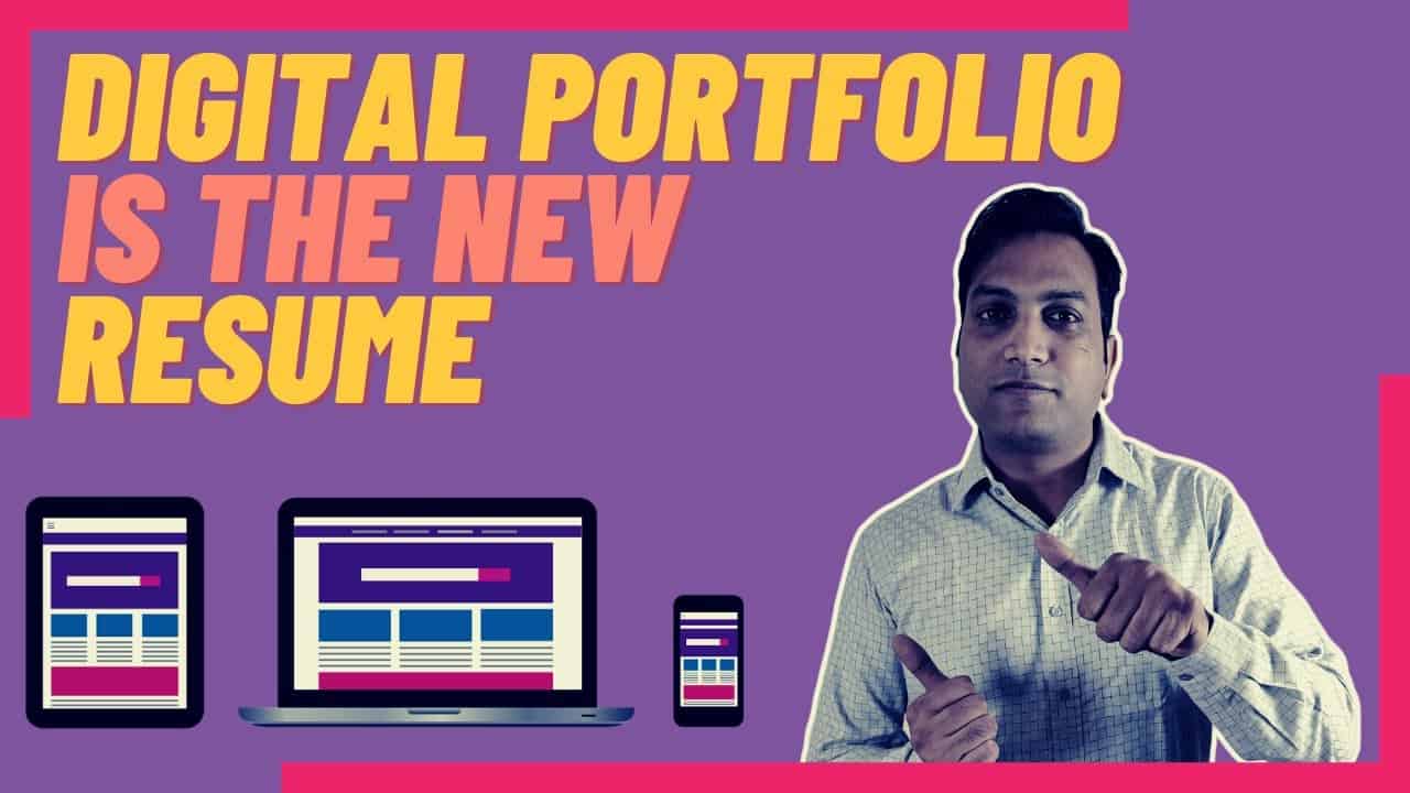 How to create/design a Digital Portfolio: tutorial, website & examples