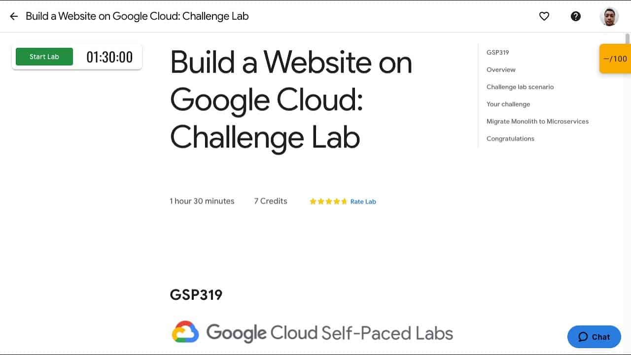 Qwiklabs - Build a Website on Google Cloud Challenge Lab