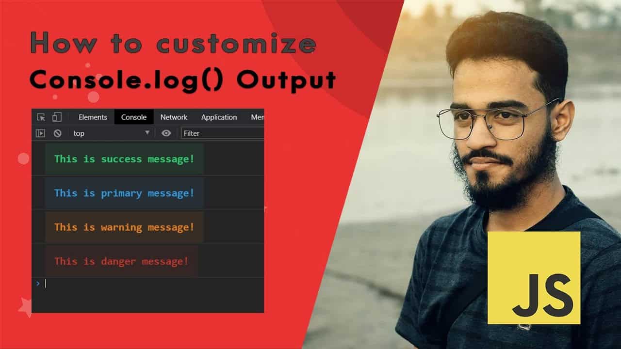 how to customize console log text in javaScript | part-1