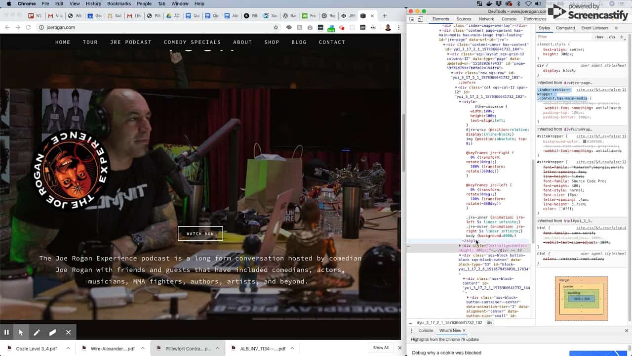 HTML CSS Trick: How To Make the Joe Rogan Experience (JRE) Spinning Logo