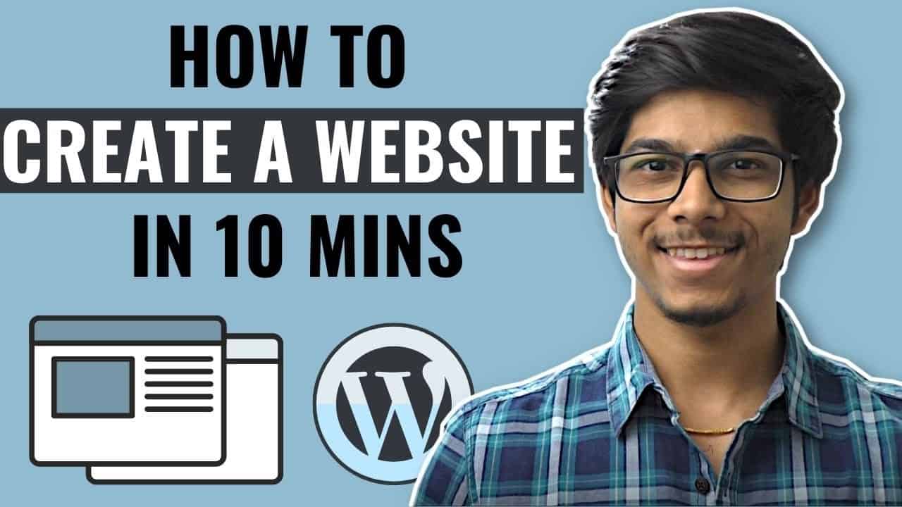 How to Create a Website in 10 Mins - WordPress [Step by Step Tutorial]