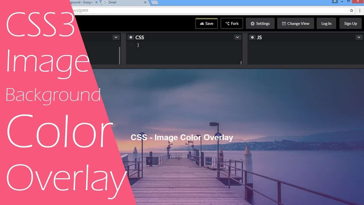 CSS Image Background Overlay Color  - Quick Tutorial About CSS3